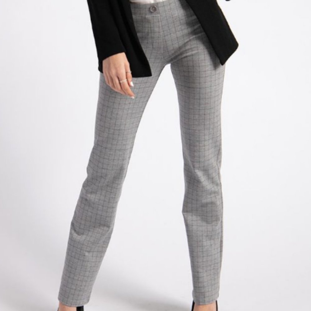 Betabrand Straight Leg Dress Pant Yoga Pants